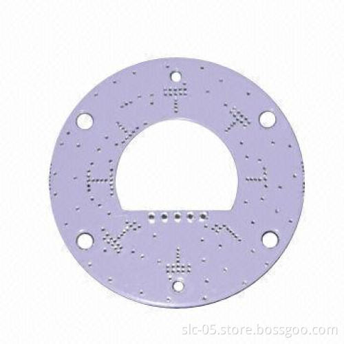 2-layer aluminum PCBs, OSP surface and 1.0mm board thickness, test voltage ranging from 10 to 300V